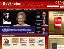Tablet Screenshot of booknotes.org